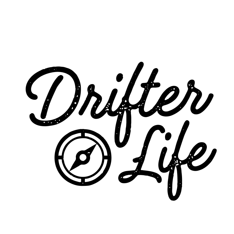 Identity design case study for the Drifter Life brand.